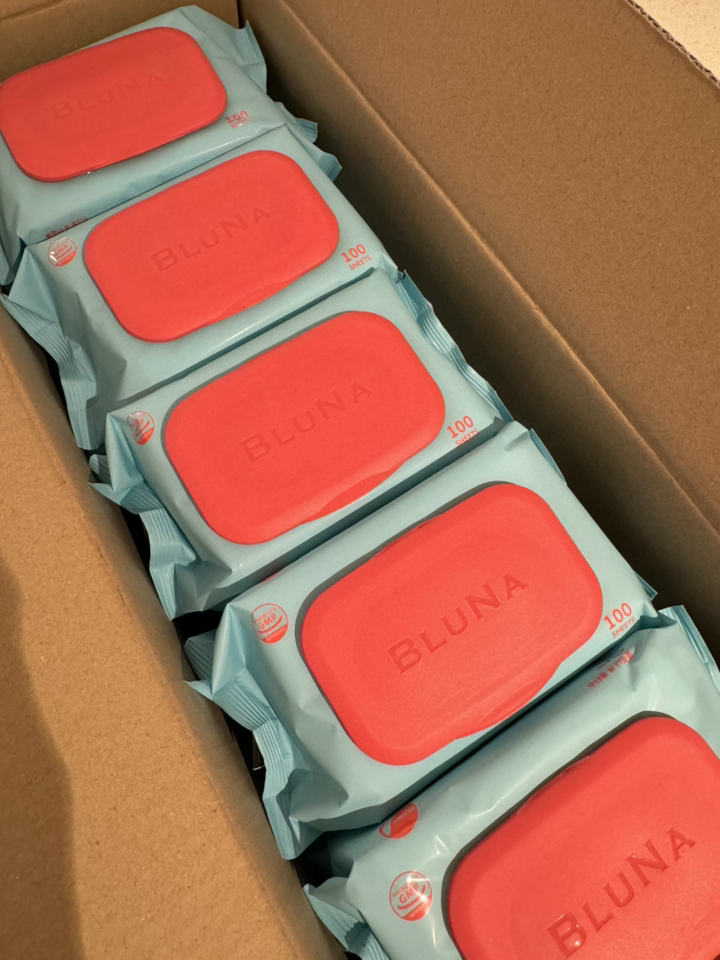 블루나 본 퓨어 저자극 물티슈 캡형 (1) 완전 추천