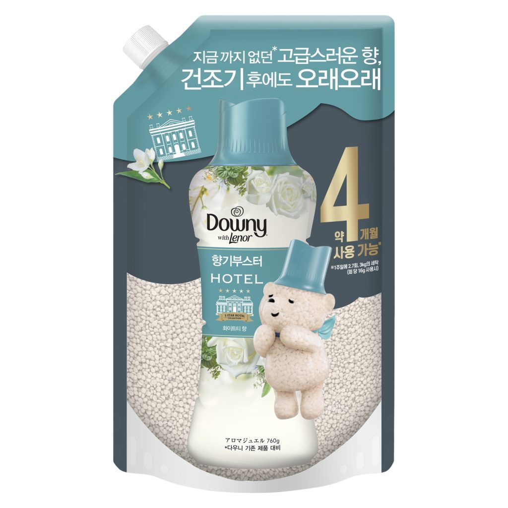 빨래 끝났는데 꿉꿉한 냄새가 난다면, 향기의 격이 다릅니다