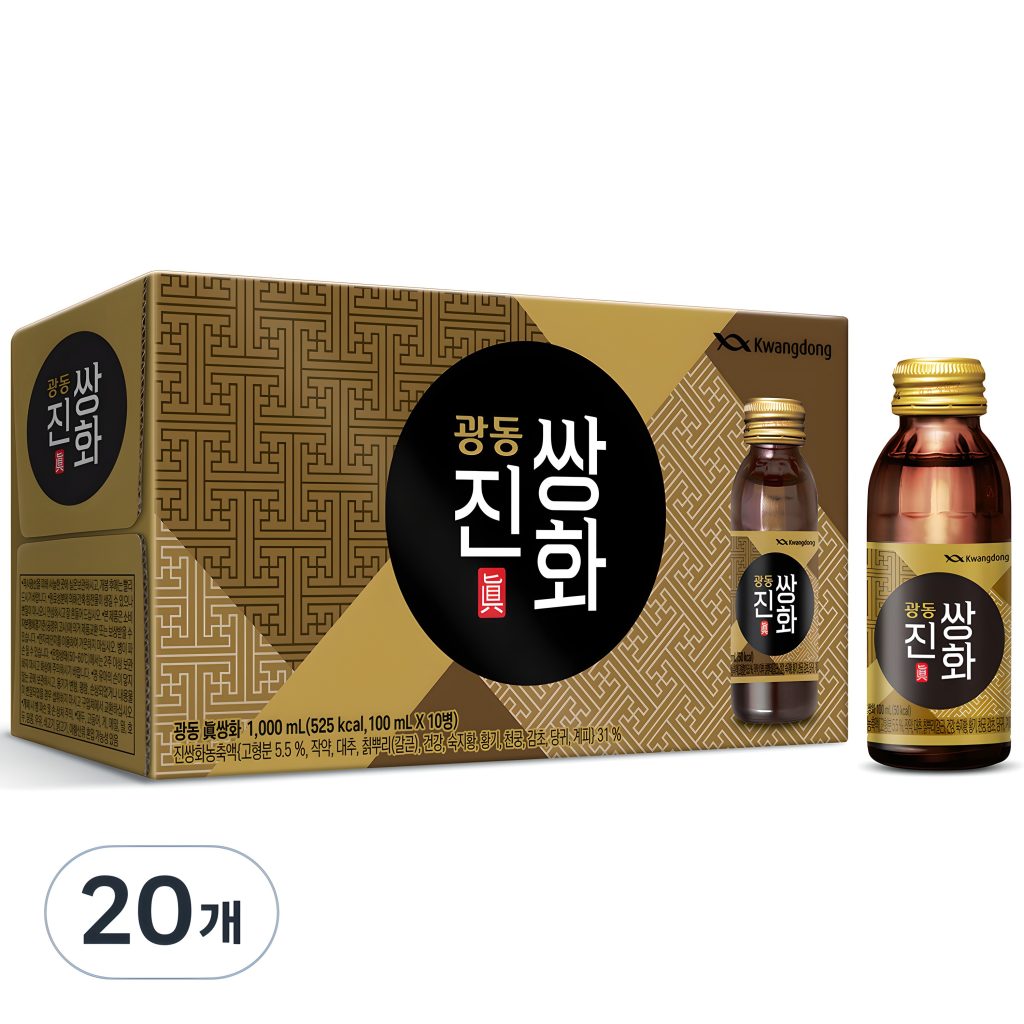 지갑 열기 전에 이것부터 비교해보세요, 광동제약 진 쌍화 선택의 이유
