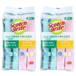 싱크대 위에 쌓여가는 수세미, 비싼 코트 대신 만 두 번 닦은 그 손 끝에까지 드리운 끈적임 [스카치브라이트]