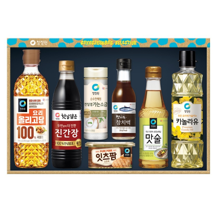 명절 선물 고민 끝, 청정원 행복 7호 세트로 마음을 전하세요